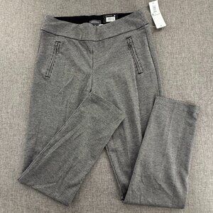 NEW! Massini Slim Leg Pants Houndstooth Medium Stretch Comfort‎ Tummy Control